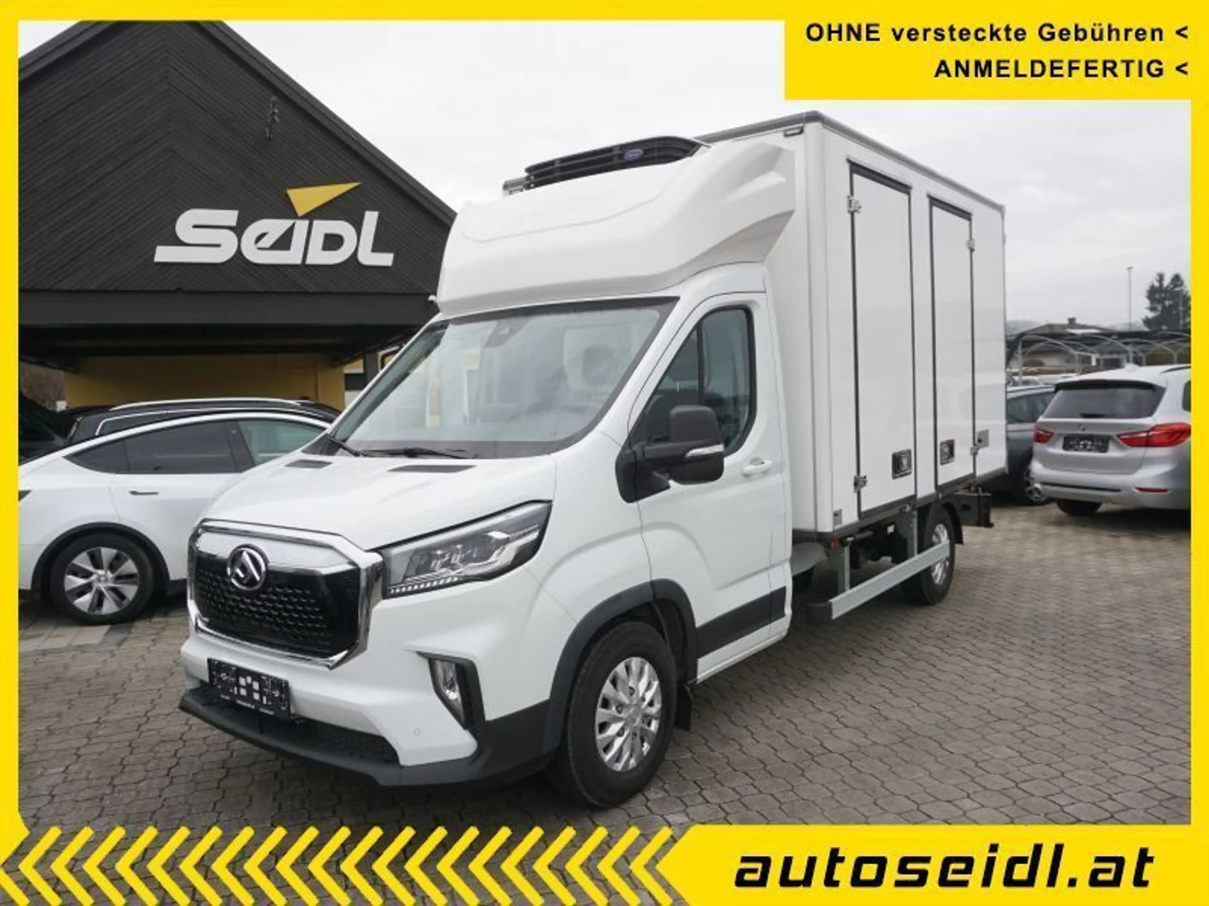 Maxus eDeliver 9 Einzelkabine *2025er+KÜHLKOFFER*