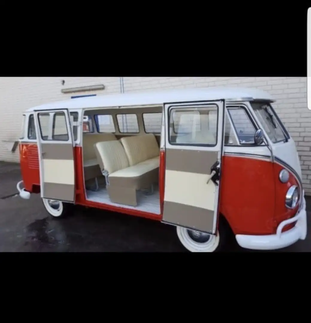Volkswagen T1 Bus Bulli restaurierter Klassiker Rood - 1