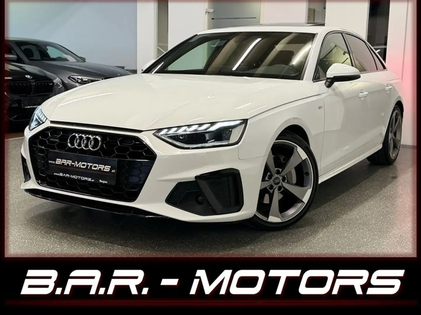 Audi A4 40 TDI QUATTRO*S-LINE*SCHIEBEDACH*MATRIX*PDC* Wit - 1