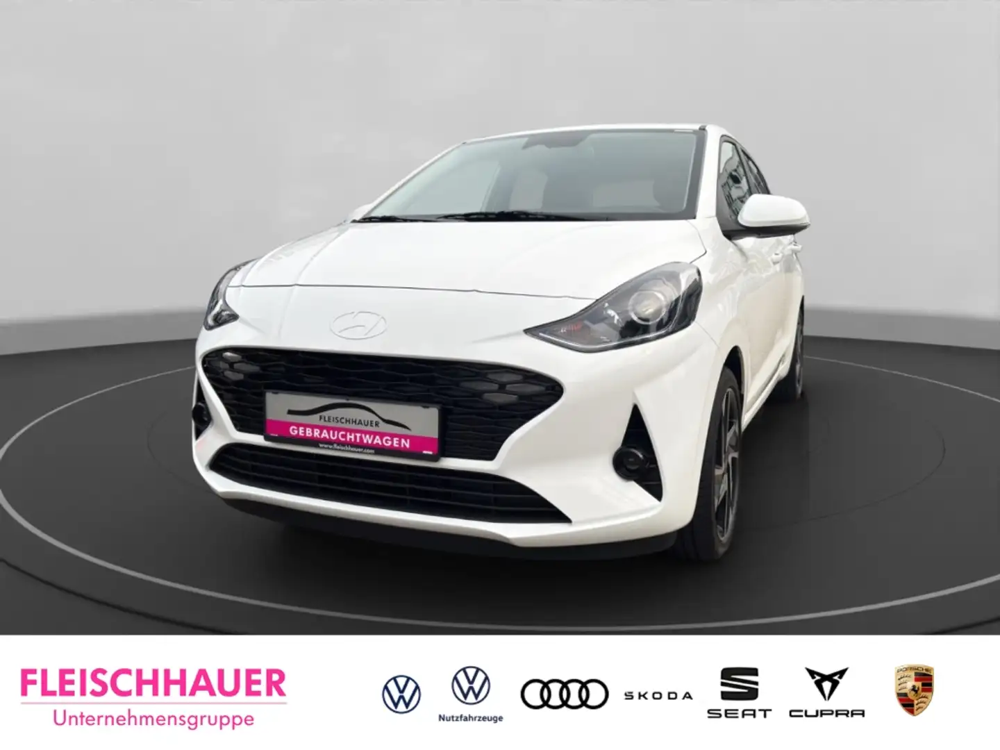 Hyundai i10 Prime 1.2 NAVI+RFK+SHZ+GRA+KLIMAAUTOMATIK+CARPLAY+ Alb - 1