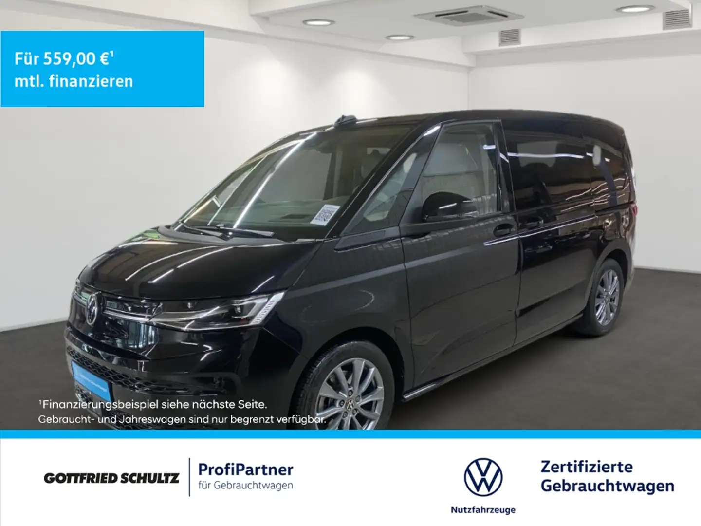 Volkswagen T7 Multivan 2.0 TDI DSG Panoramadach Standheizung Schwarz - 1