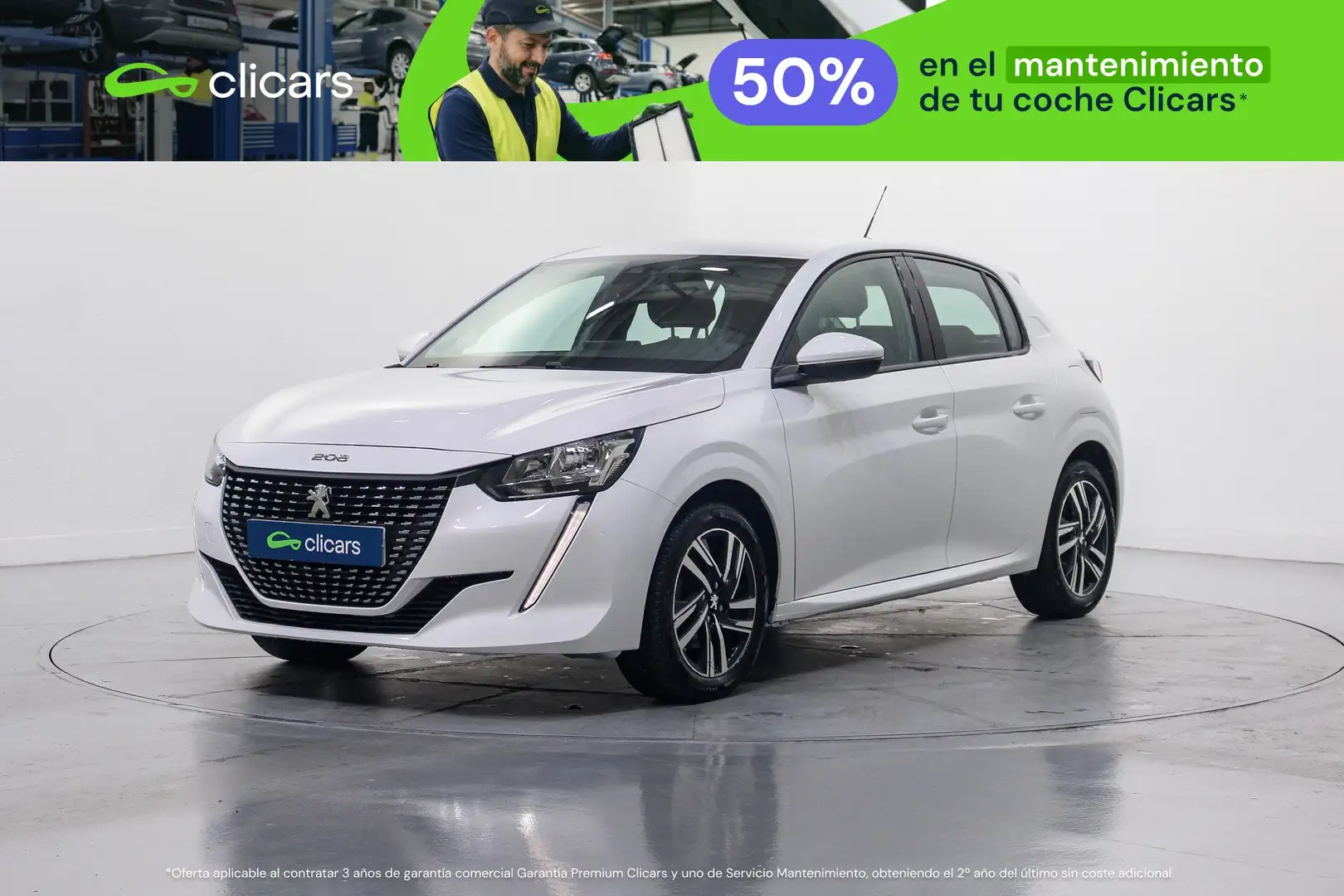 Peugeot 208 1.2 Puretech S&S Allure 100 Weiß - 1