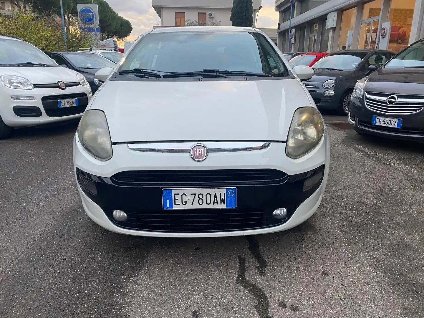 Fiat Punto Evo Punto III 2009 Evo 5p 1.2 MyLife s Blanc - 2