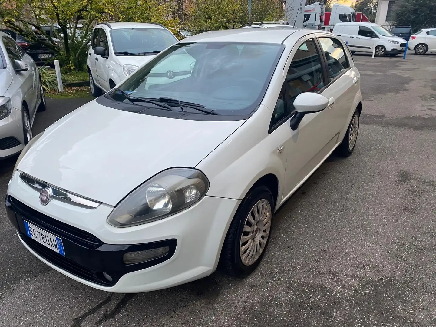 Fiat Punto Evo Punto III 2009 Evo 5p 1.2 MyLife s Blanc - 1