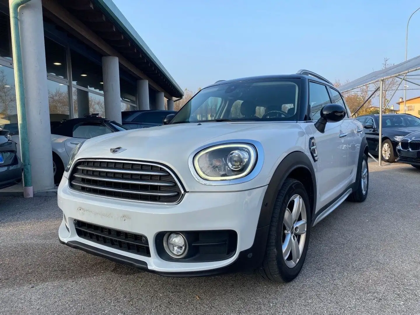 MINI Cooper Countryman 1.5 Xeno Navi Blanc - 2
