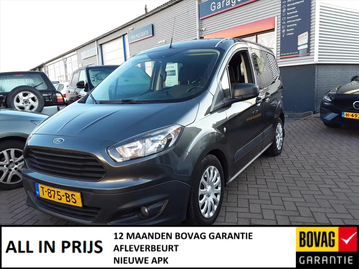 Ford Tourneo Courier 1.0 Ecoboost 100pk S&S Titanium Grau - 1