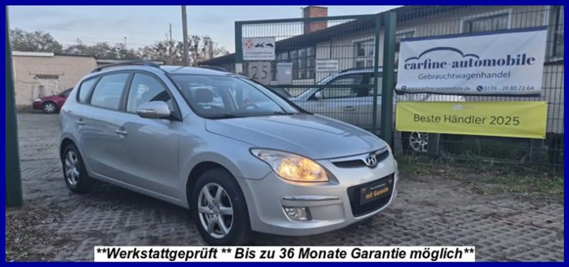 Hyundai i30 cw Comfort 2.Hand HU:NEU+GARANTIE Silber - 1