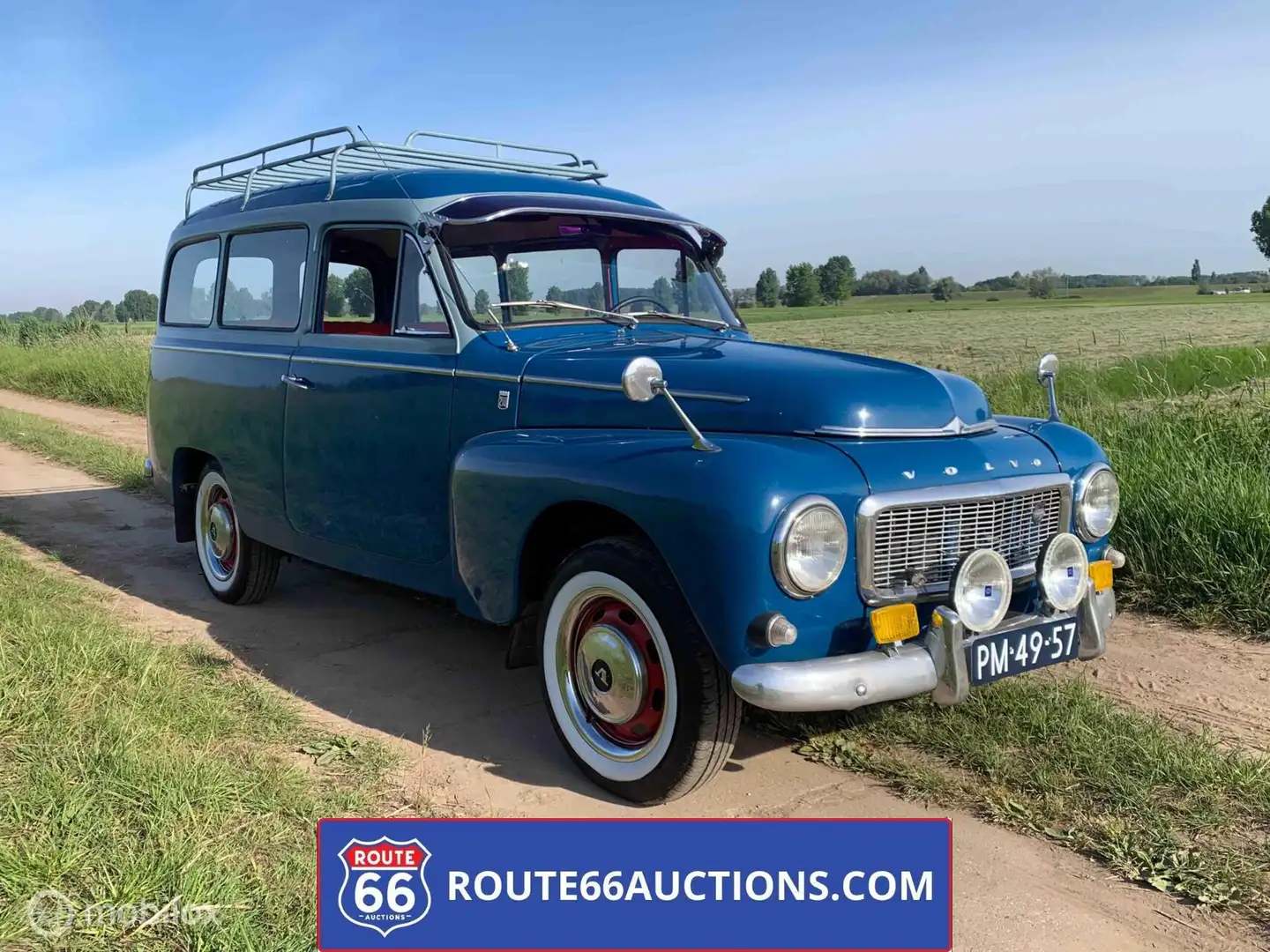 Volvo P210 Duett 1965 | Route 66 auctions Azul - 1