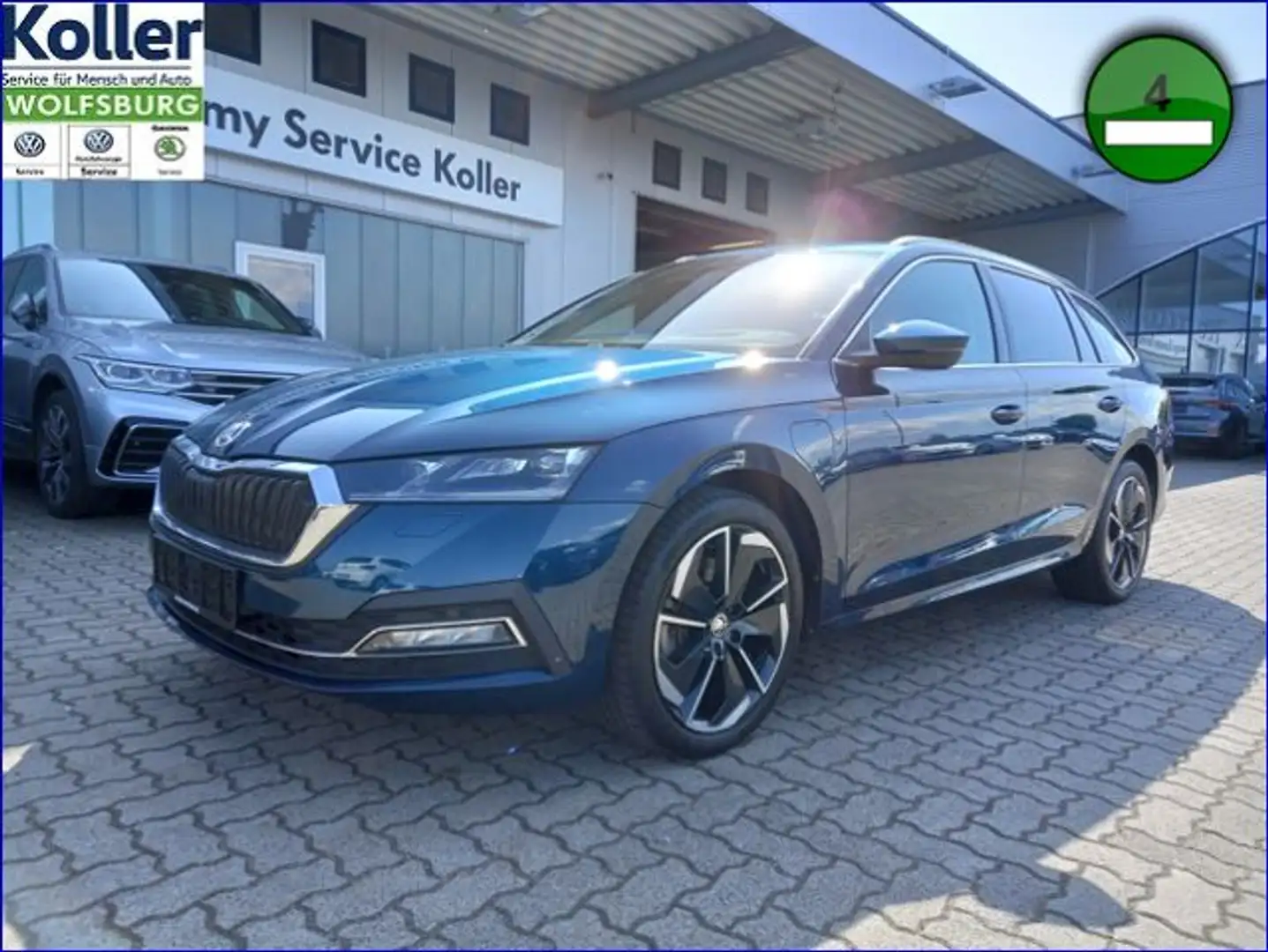 Skoda Octavia Combi 1.4 TSI iV DSG Navi STDHZ Kamera Blau - 2