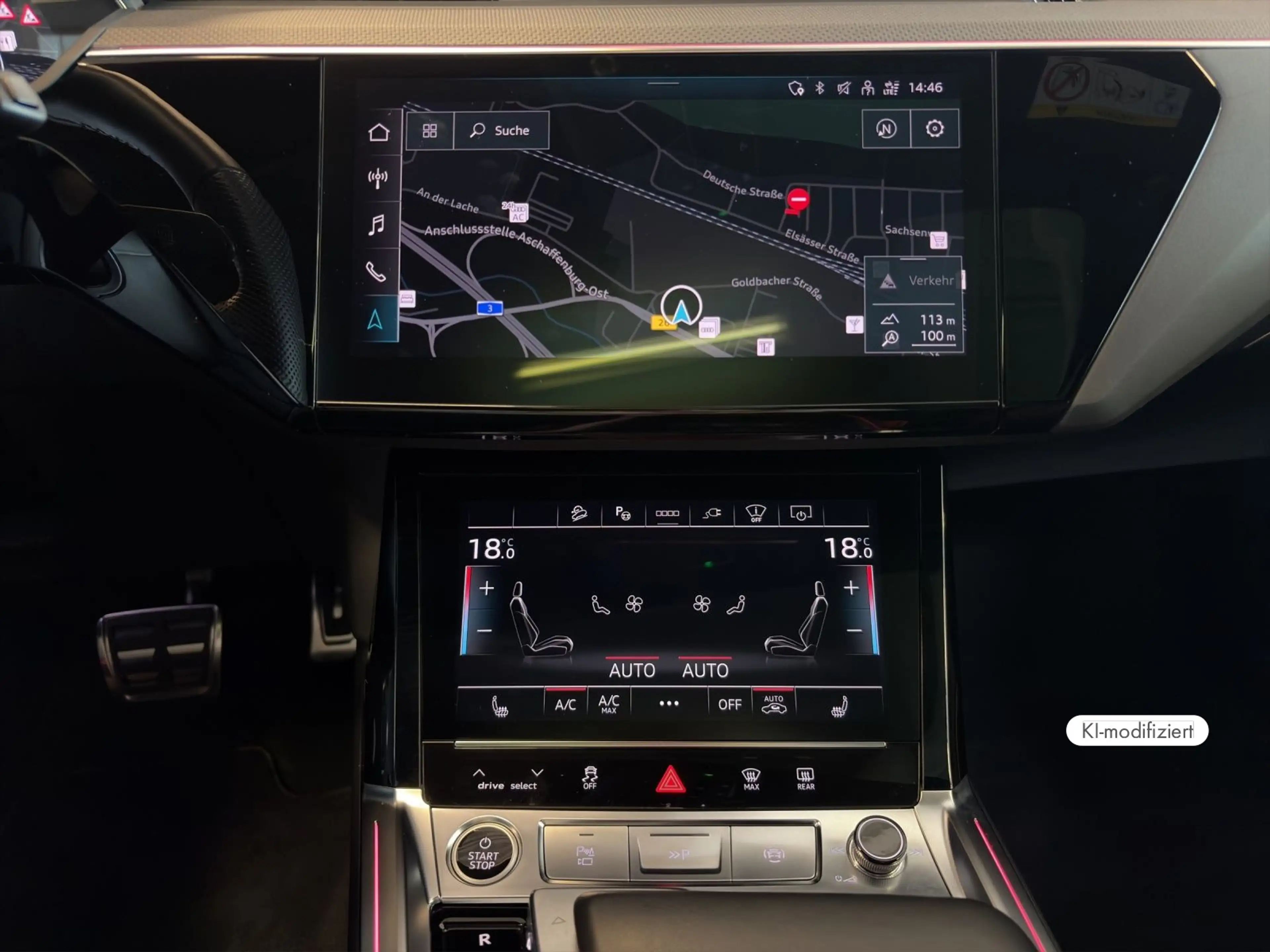 Audi Q8 e-tron edition S line 55 quat *Matrix*360*AHK — photo 11