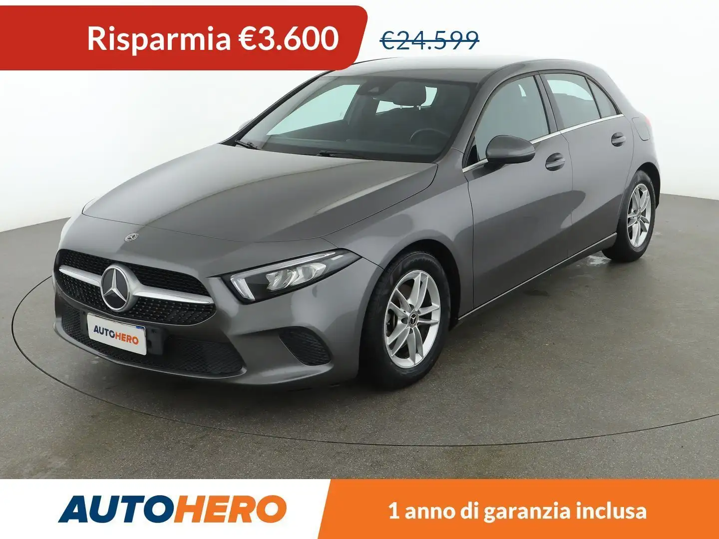 Mercedes-Benz A 180 A 180 d Business Automatic Grigio - 1