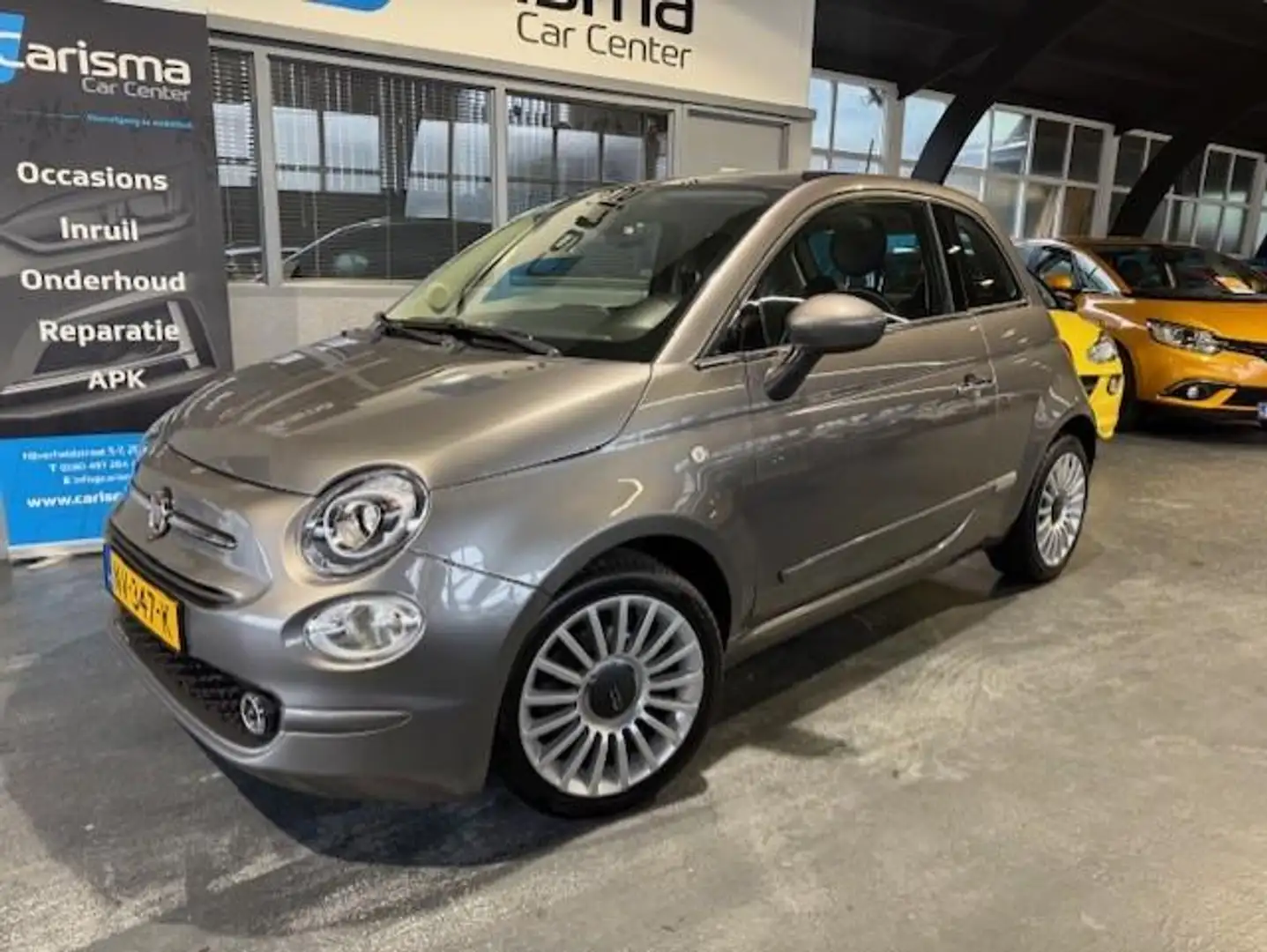 Fiat 500 0.9 TwinAir Turbo Lounge|Automaat|Pano|Cruise|Navi Gris - 2