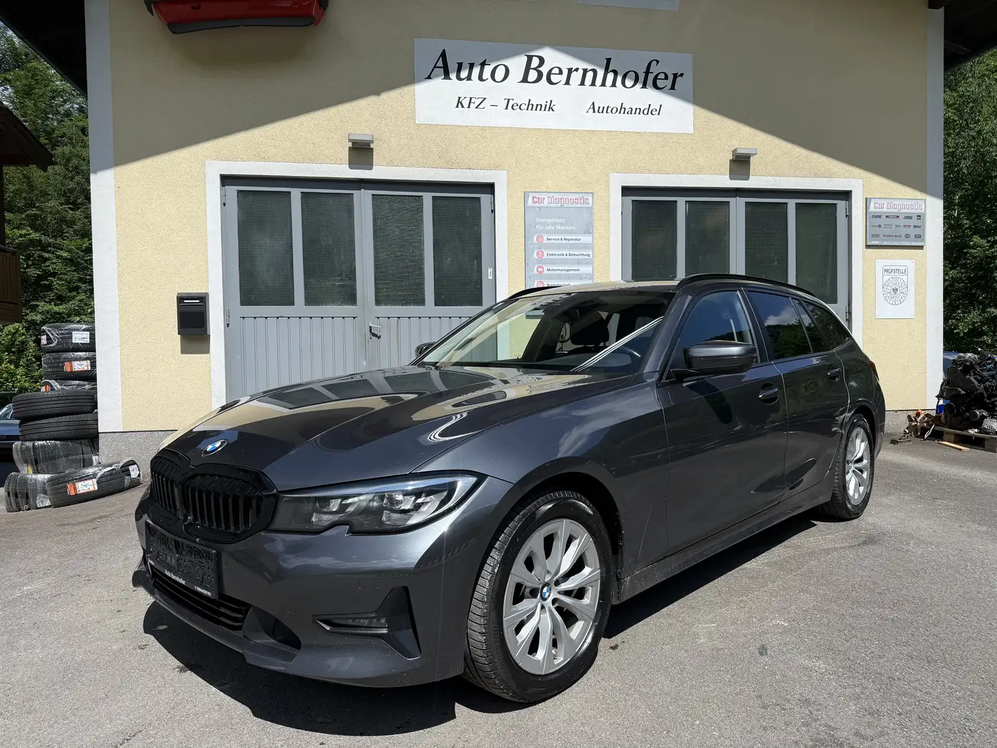 BMW 318 318 d PDC MFL Alu Tempom. Grau - 1