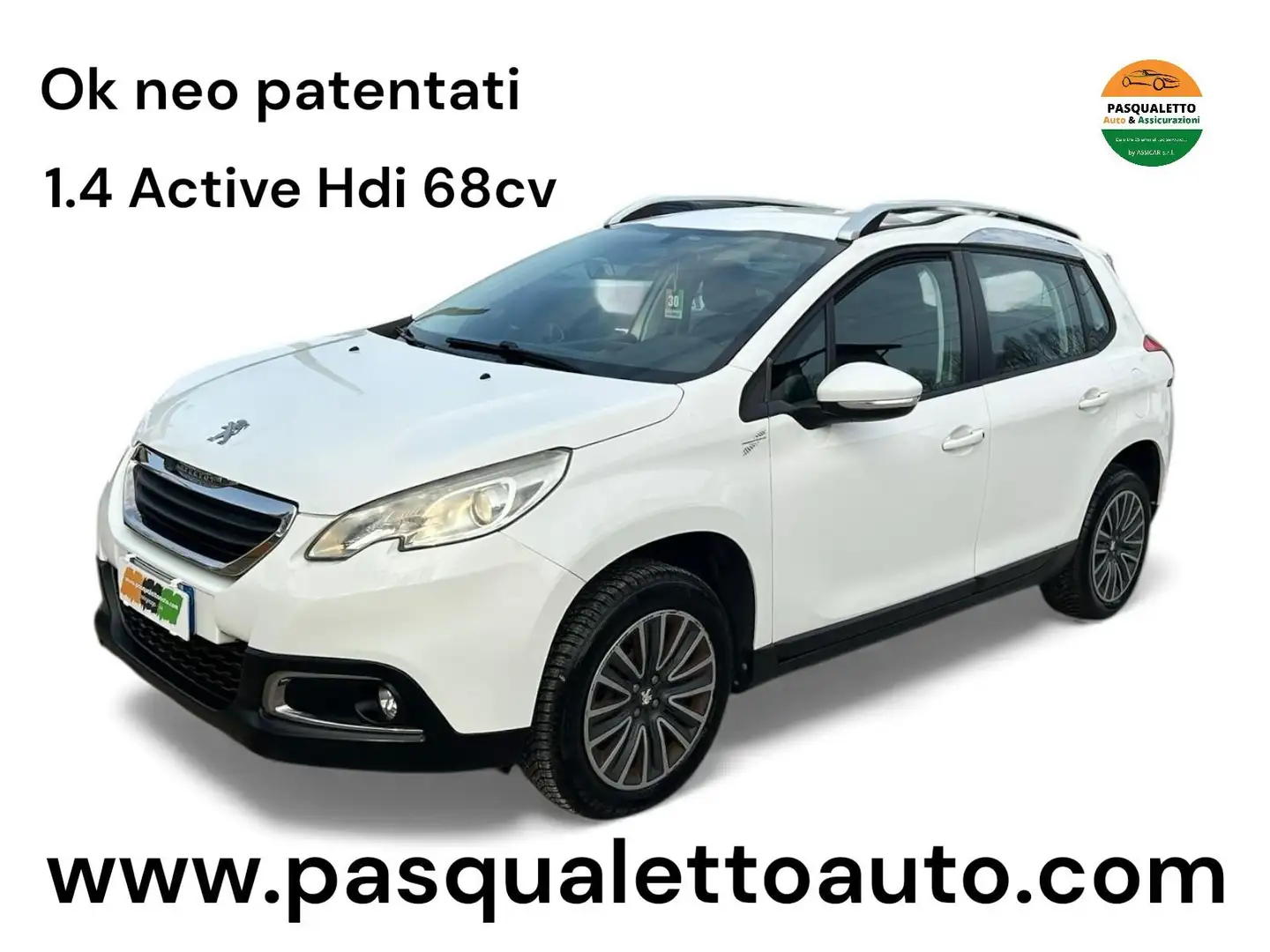 Peugeot 2008 Ok neo pat. 1.4 hdi 8v Active 68cv Blanc - 1