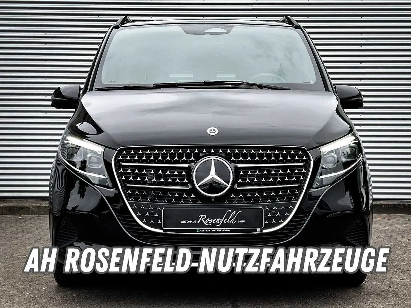 Mercedes-Benz V 300 d Avantgarde EXTRA LANG +360°+AHK+Standheiz.+8SP+M Schwarz - 1