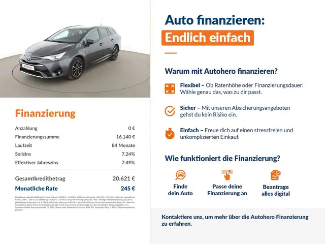 Toyota Avensis view 2
