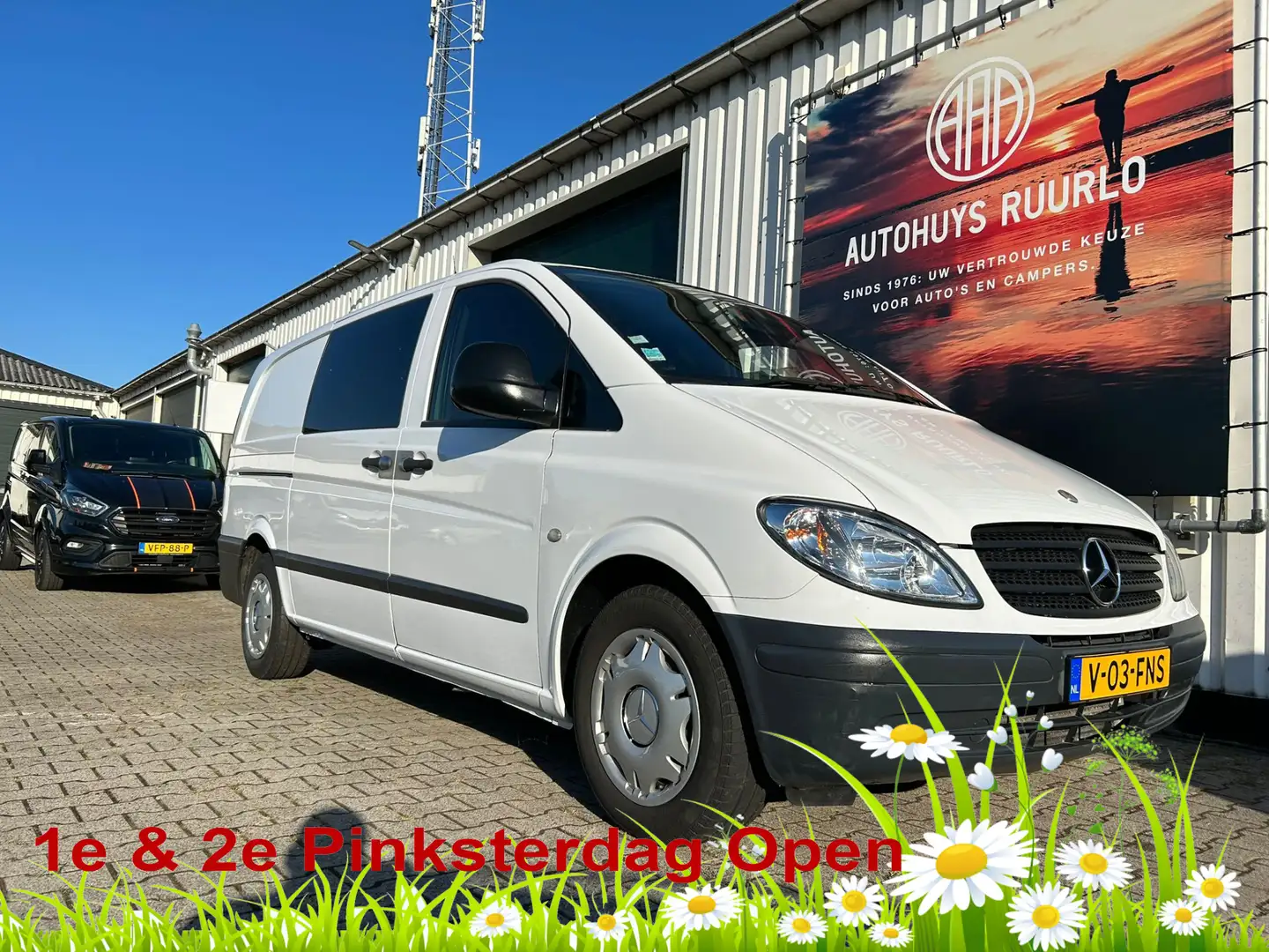Mercedes-Benz Vito 115 CDI 320 nieuwstaat grote beurt €86 bijtelling Wit - 1