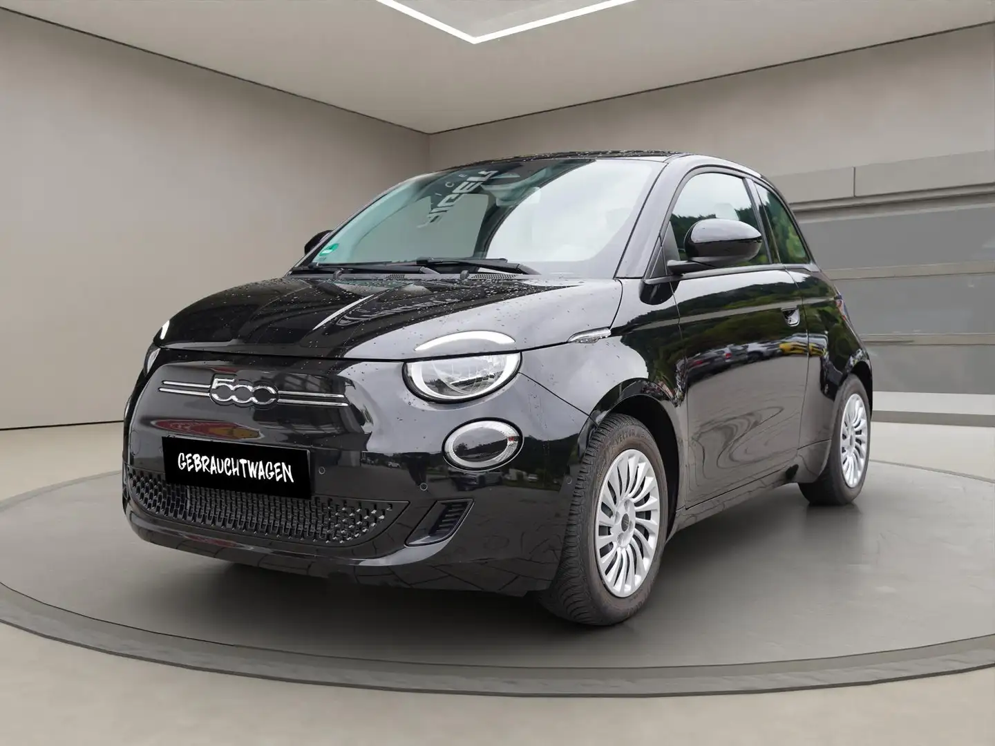 Fiat 500e icon+Rückfahrkamera+Sitzheizung+ Noir - 1