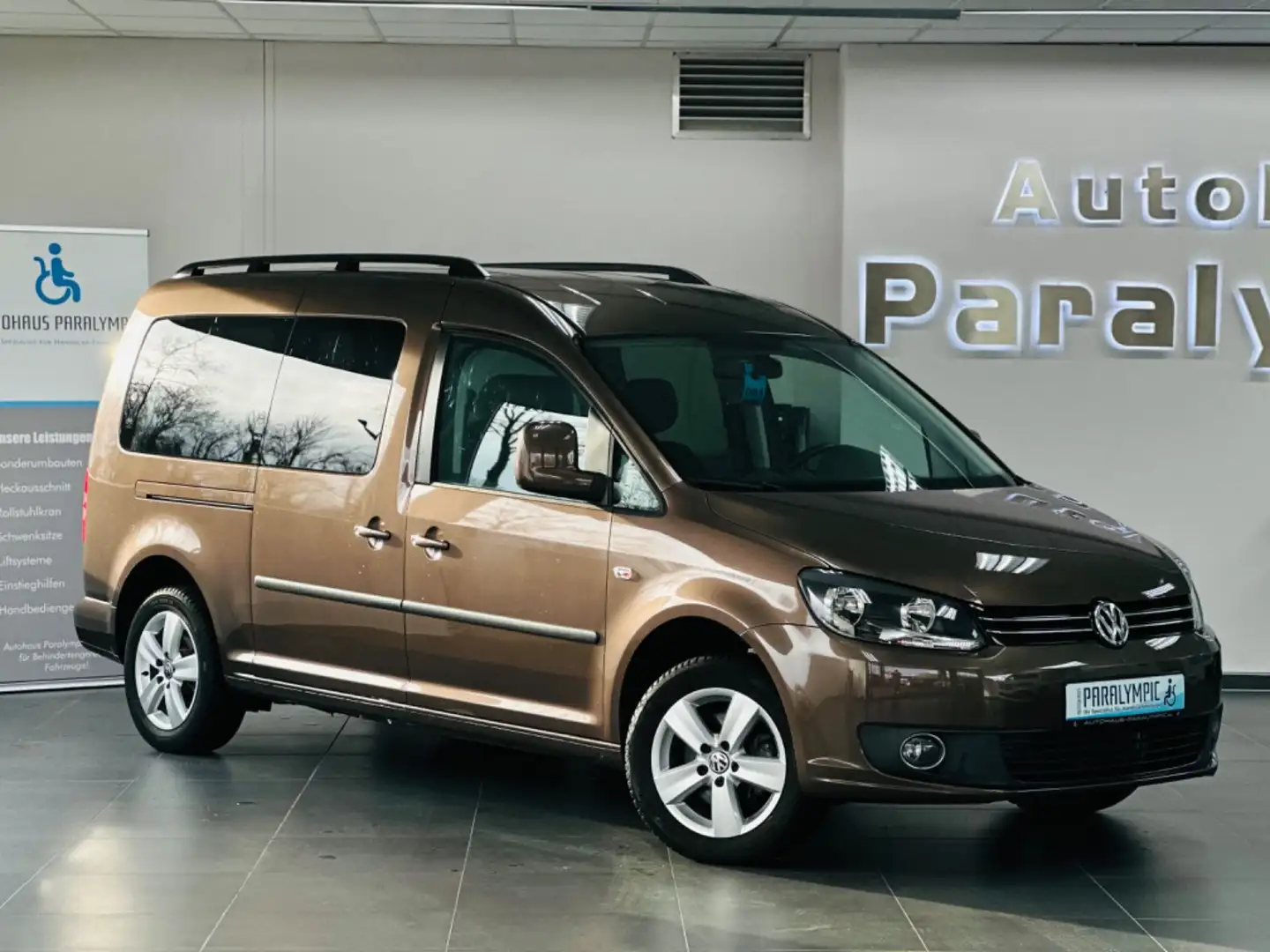 Volkswagen Caddy Maxi Comfort DSG Behindertengerecht-Rampe Braun - 2