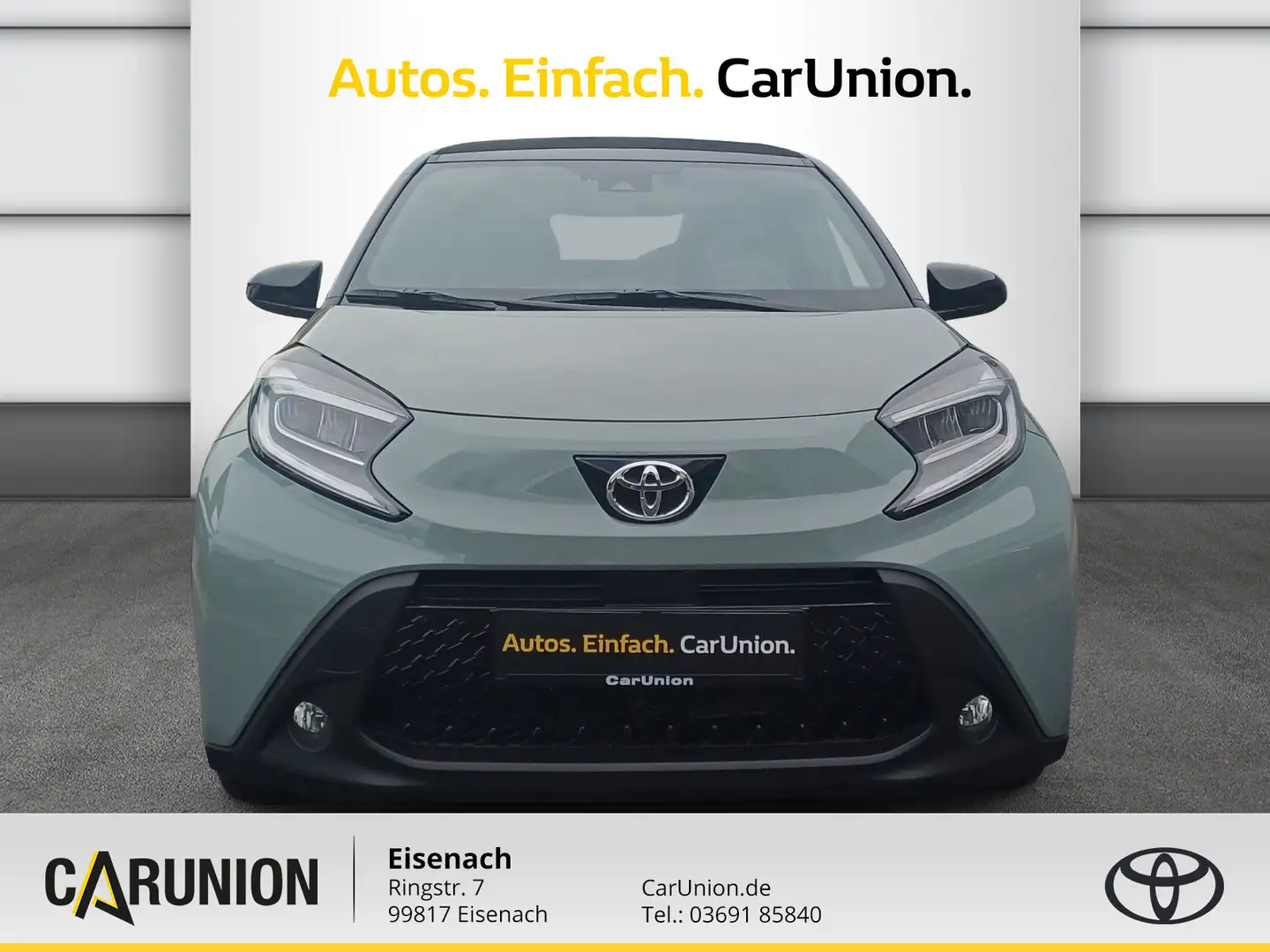 Toyota Aygo X 1,0 l Teamplayer Air 5 Verde - 2