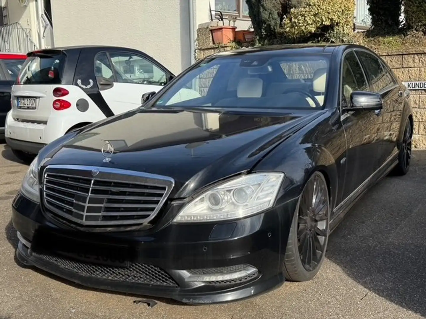 Mercedes-Benz S 500 4Matic L DESIGNO Voll  Motorschaden vorhanden! Negru - 2