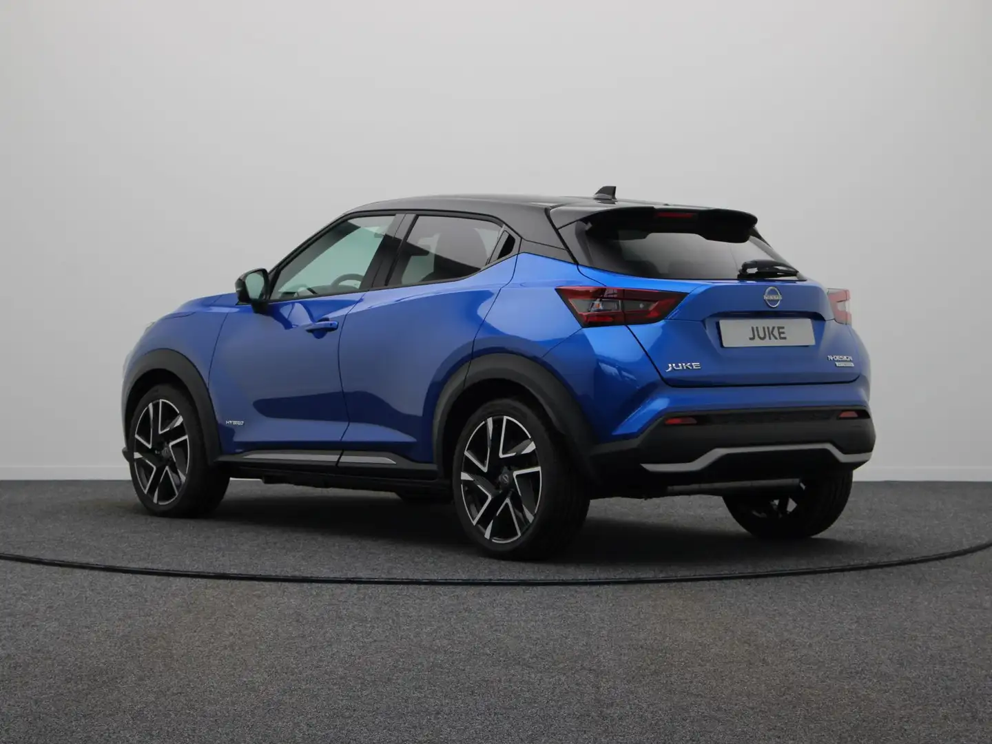 Nissan Juke 1.6 Hybrid N-Design | Rijklaarprijs!! | Stoel, Stu Bleu - 2