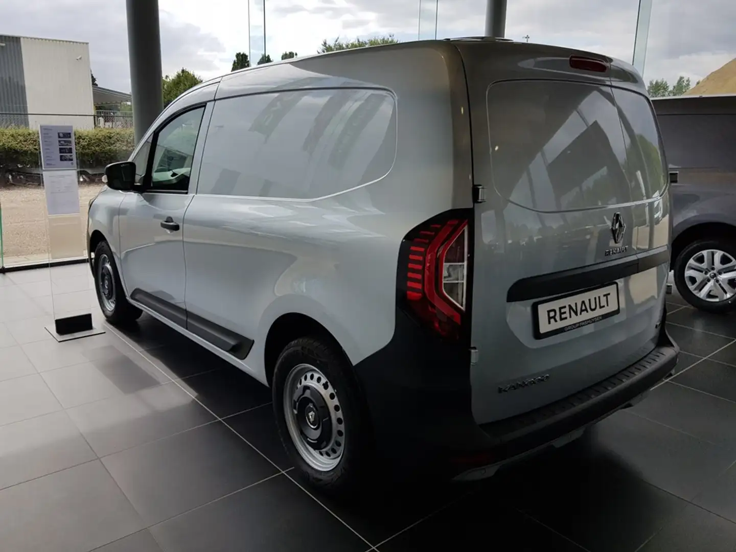 Renault Kangoo Z.E. advance sesamdeur 11kW Gris - 2