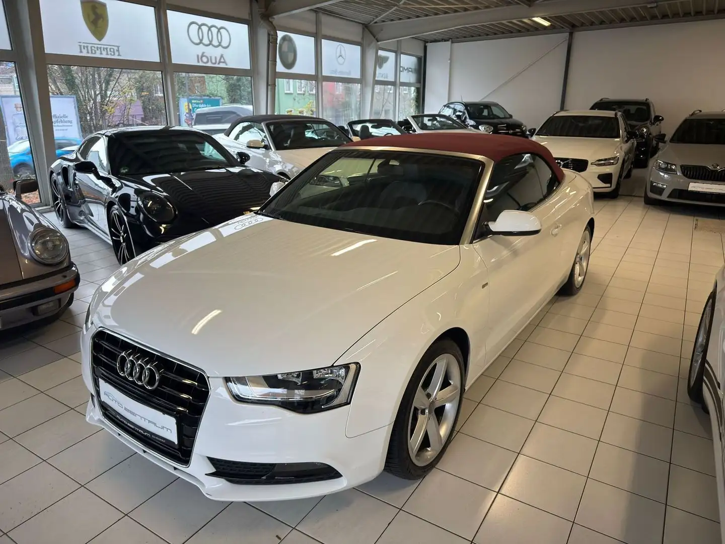 Audi A5 1.8 TFSI/Cabrio/S-Line Blanc - 2