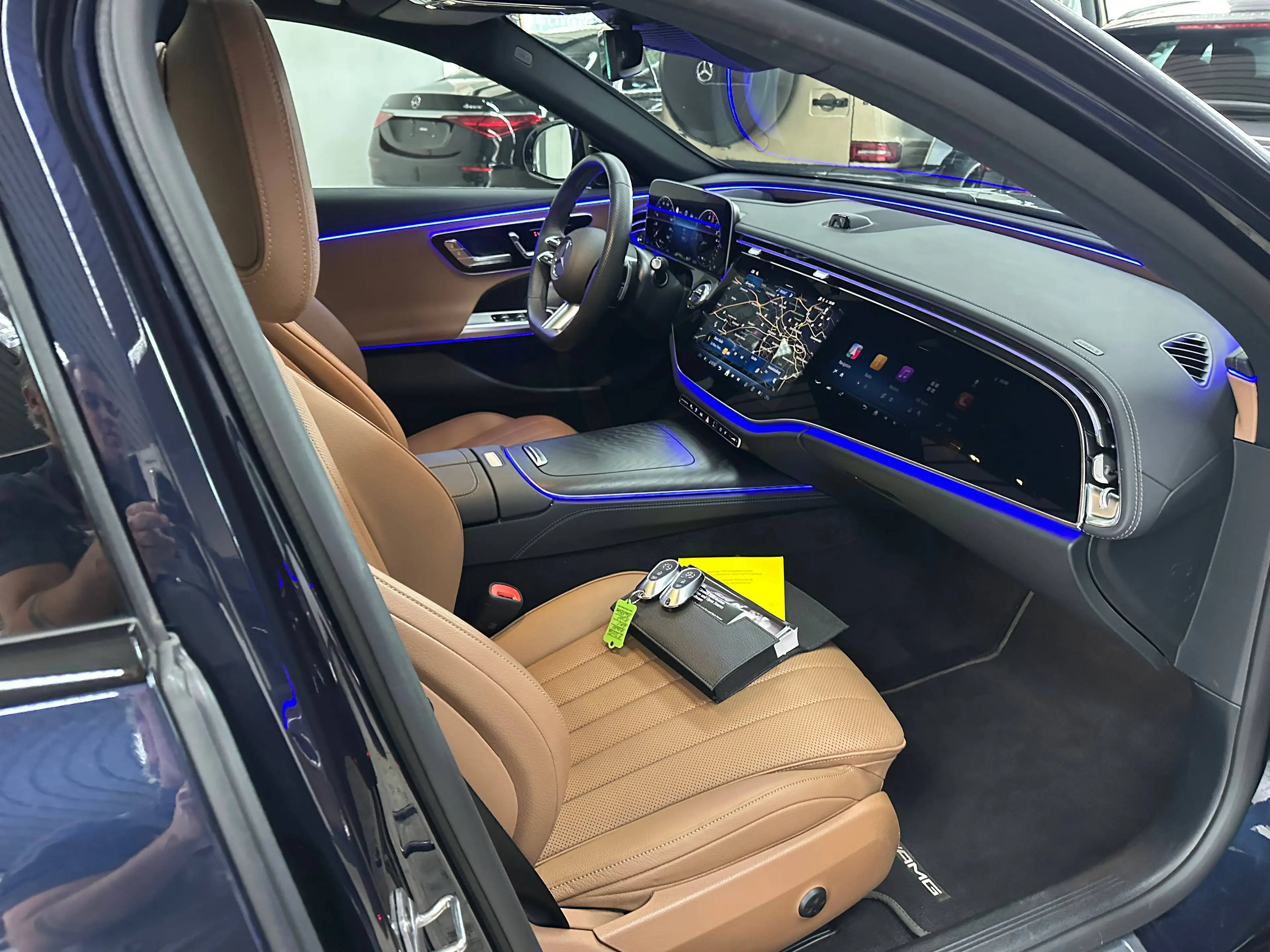 Mercedes-Benz E 300 T de 4Ma AMG Exclusive Premium Night NAV/LED/HUD/DISPLAY/AHK/PSD/DISTR/NP103 — photo 9