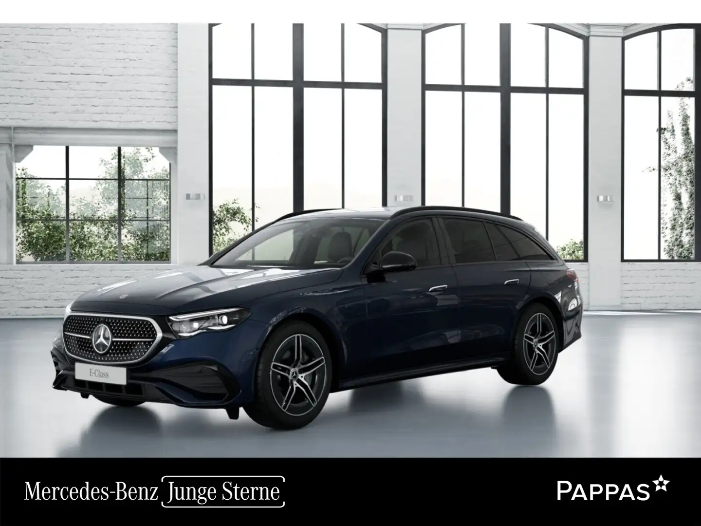 Mercedes-Benz E 300 de 4MATIC T-Modell mit EQ Hybrid Technologie Öster Blau - 1