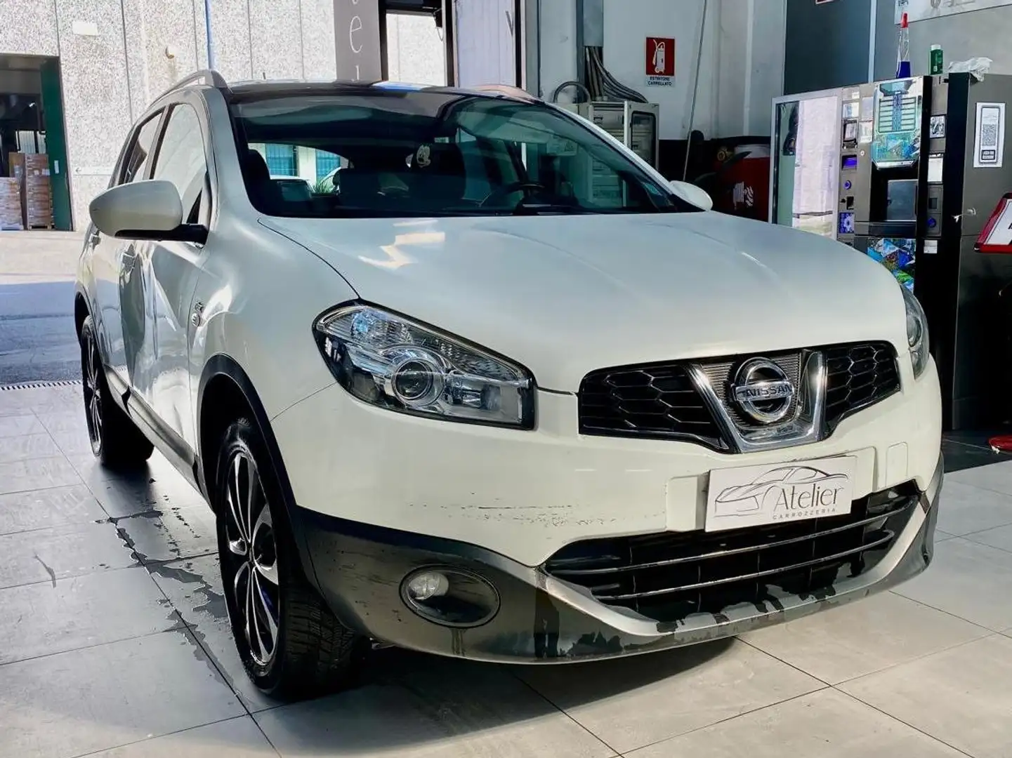 Nissan Qashqai Qashqai I 2007 1.5 dci Acenta Dpf Blanc - 1