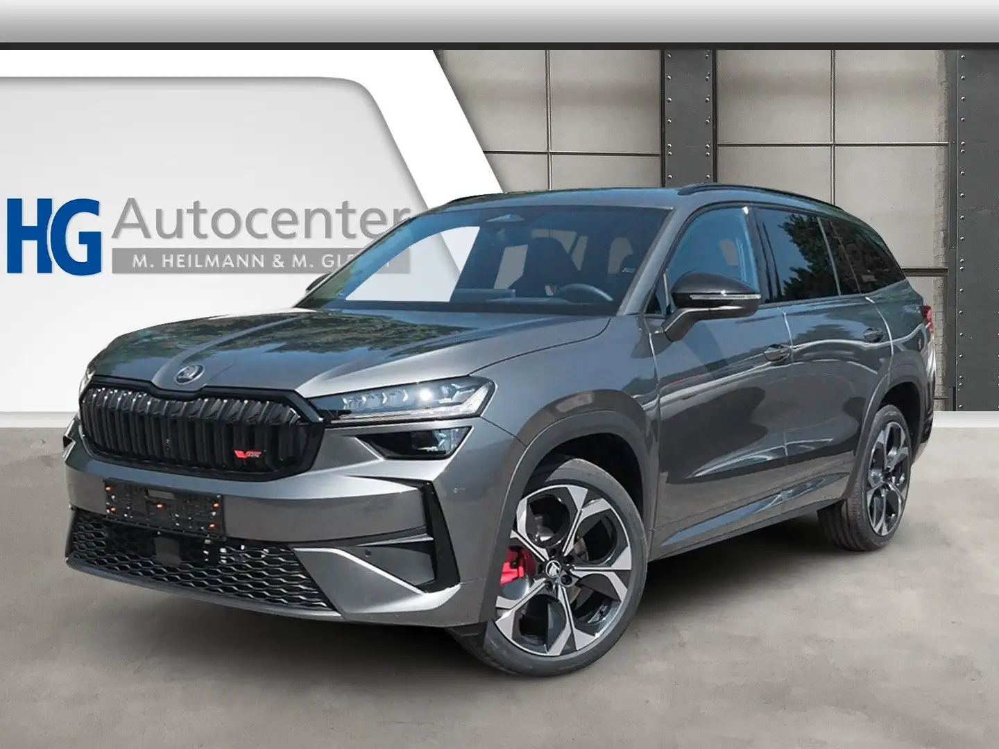 Skoda Kodiaq 2.0TSI RS Pano AHK 7 S.Headup Standh.DCC Grau - 1