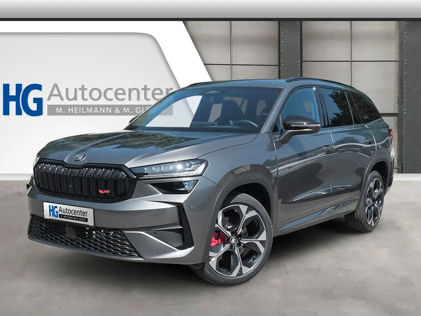 Skoda Kodiaq 2.0TSI RS Pano AHK 7 S.Headup Standh.DCC Gris - 1