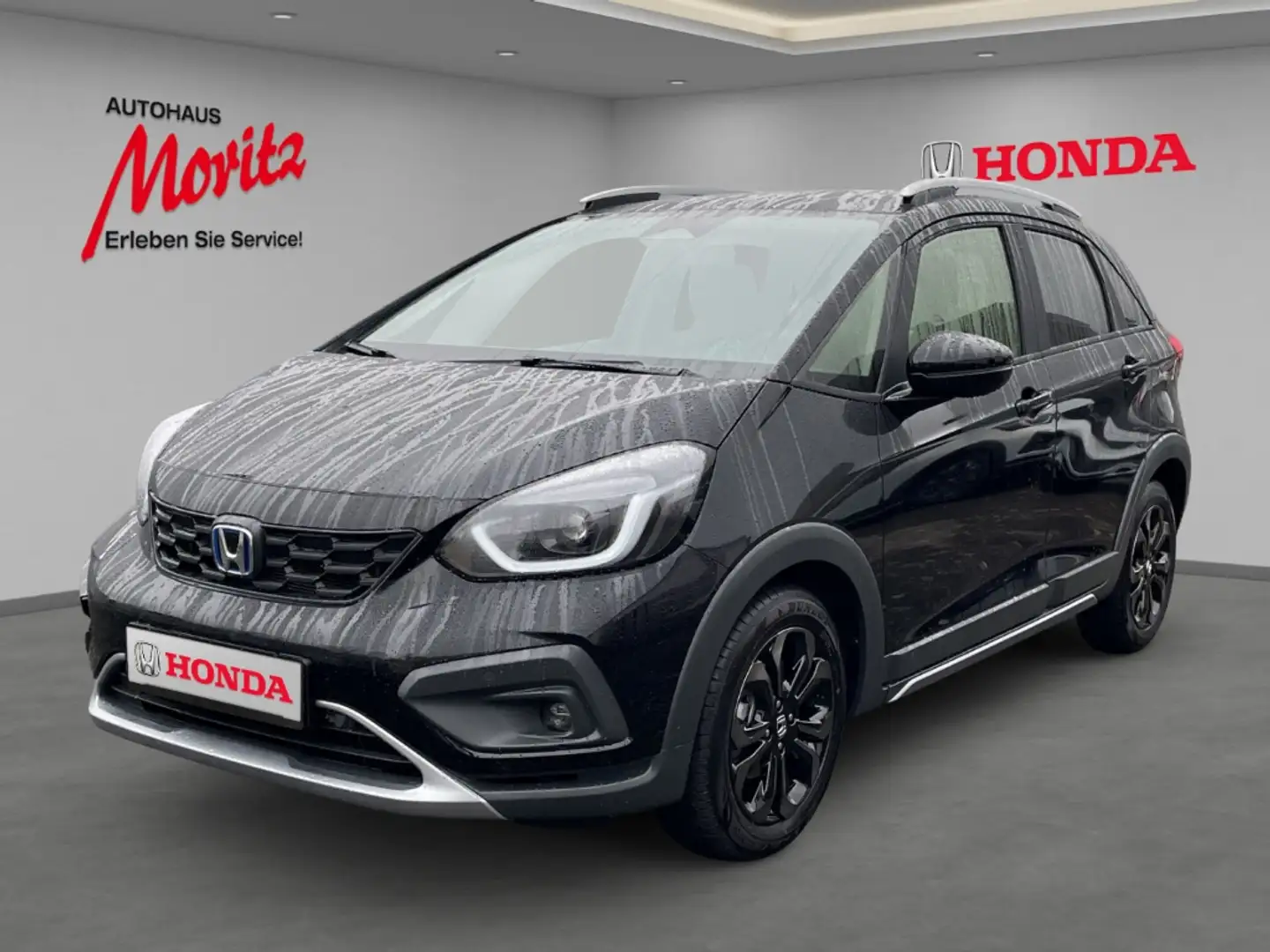 Honda Jazz Hybrid 1.5 Crosstar Advance Navi LED ACC Noir - 1