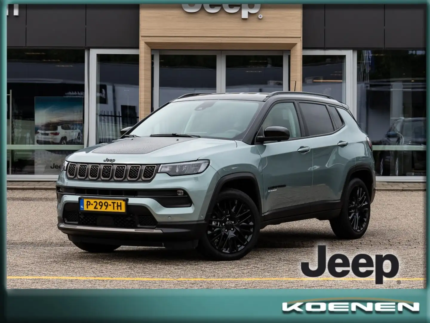 Jeep Compass 1.5T E-HYBRID UPLAND automaat Blauw - 1