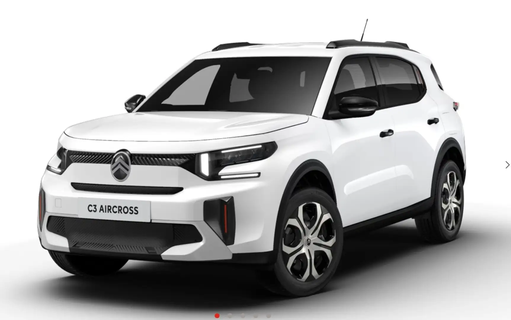 Citroen C3 Aircross Turbo 100 PLUS Білий - 1