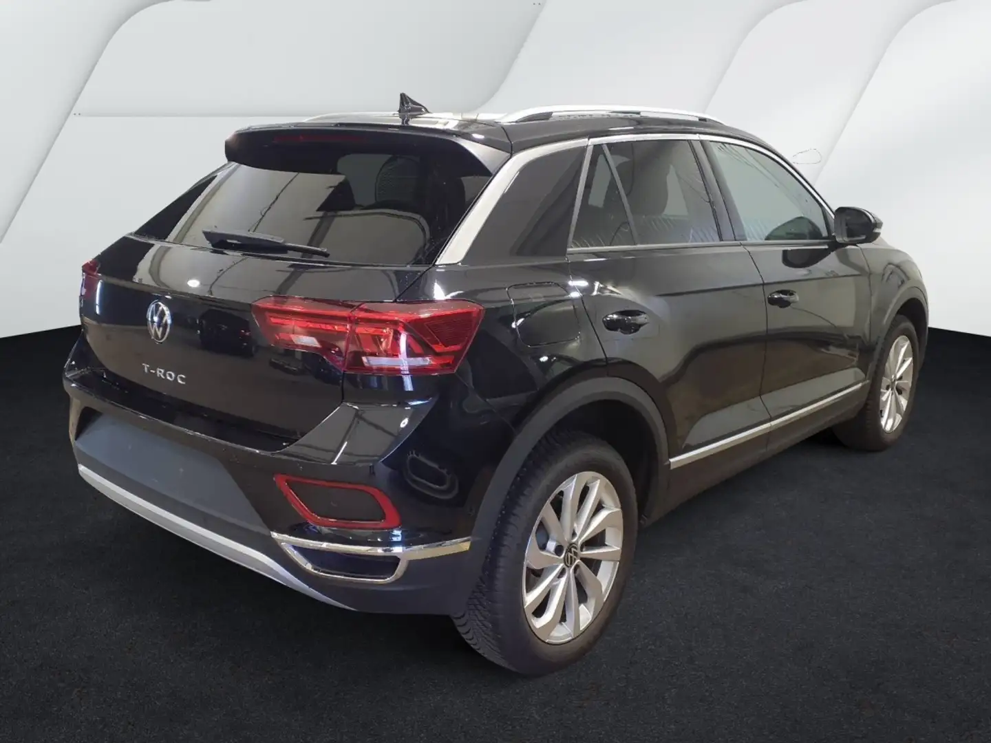 Volkswagen T-Roc Style 1.5 TSI AHK PDC Sitzh. GRA Alcantara Schwarz - 2