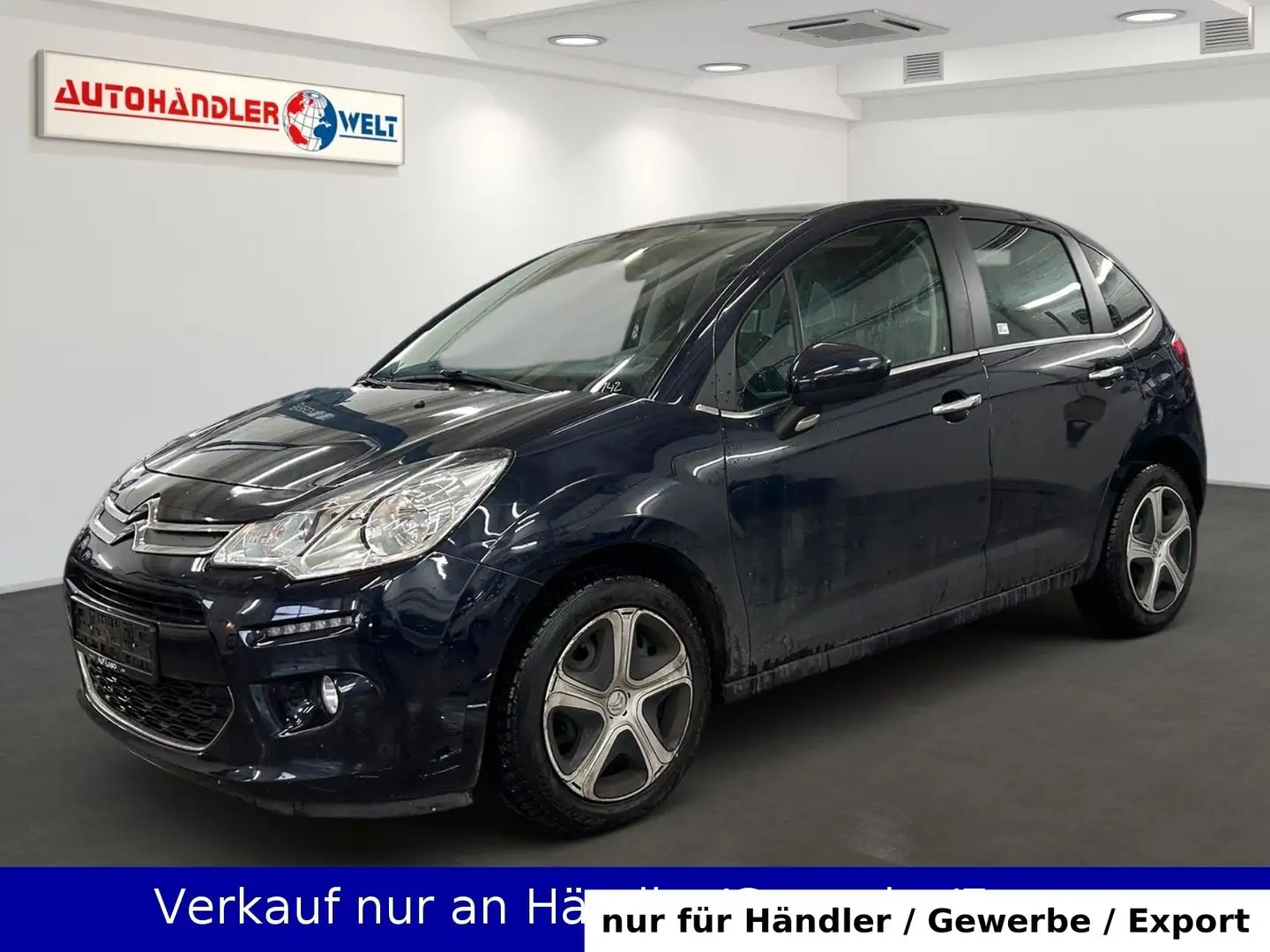 Citroen C3 1.2i Automatik Klima SHZ Navi PDC Blau - 1