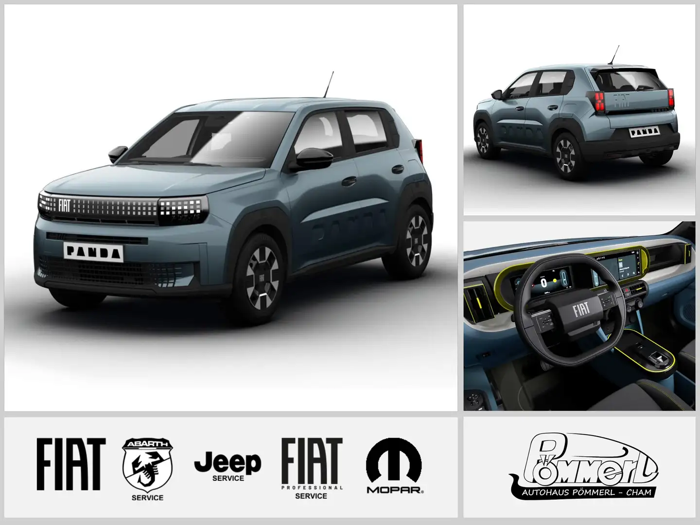 Fiat Grande Panda Hybrid ICON 1.2 eDCT 100 Albastru - 1