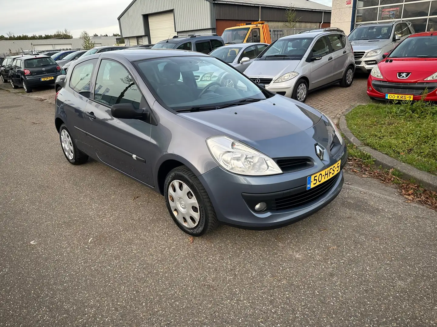 Renault Clio 1.2 Special Line Airco Bj:2008 NAP! Blauw - 2