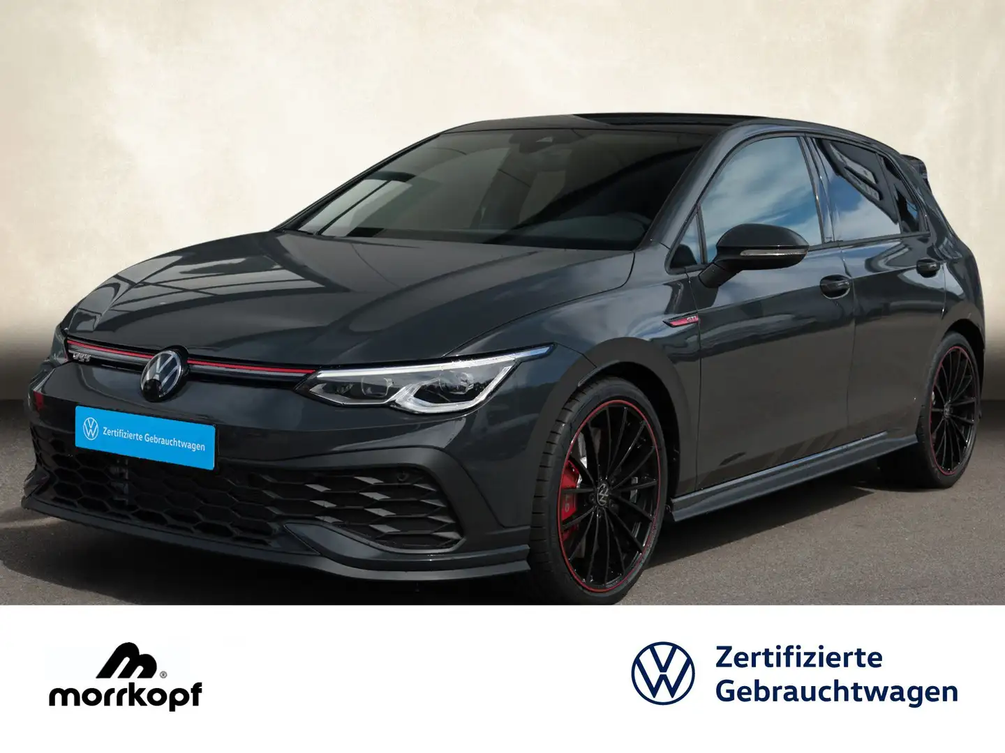 Volkswagen Golf GTI Golf 2.0TSI GTI CLUBSPORT+AKRA+FAHRSCHULE Navi LED Grau - 2