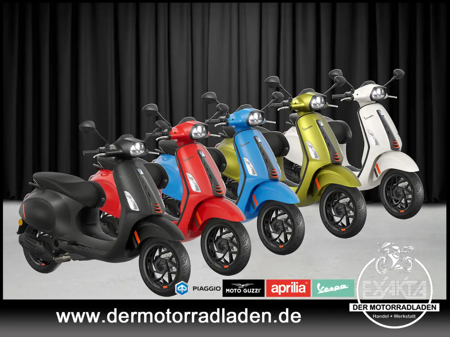 Vespa Sprint 50 SPRINT 50 SPORT E5+ // 5x Farben Noir - 1
