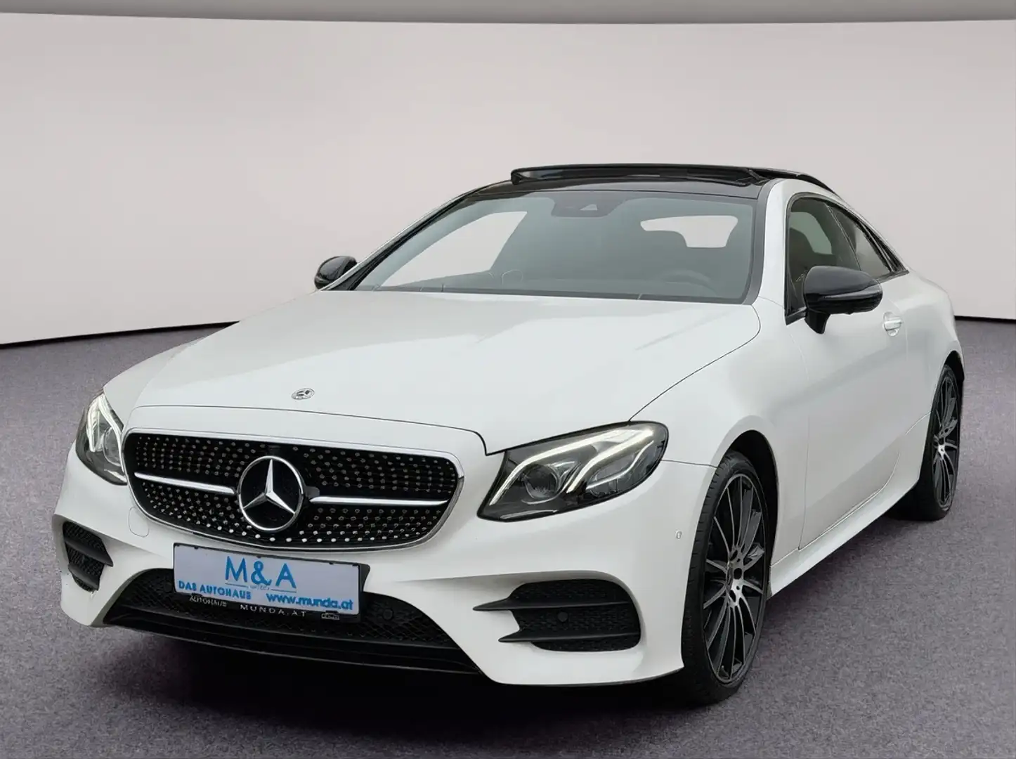 Mercedes-Benz E 220 d 4Matic Premium * Coupe * Garantie Weiß - 1