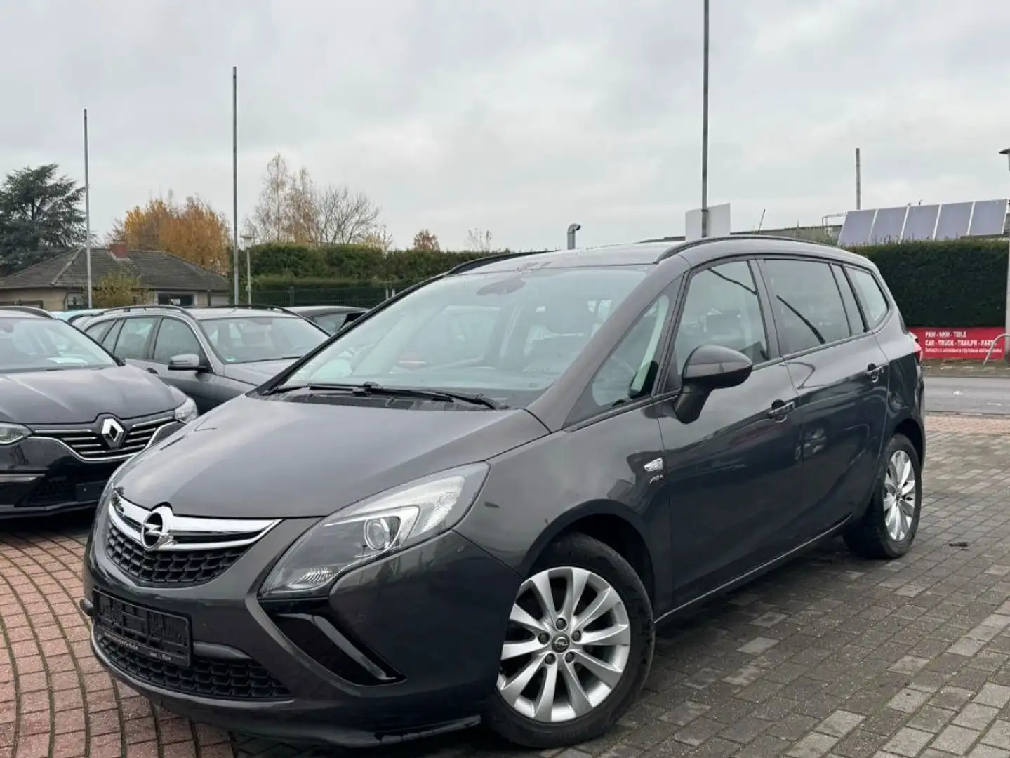 Opel Zafira C Tourer Active 1.4 | AHK | 2.HAND | SHZ Gris - 2