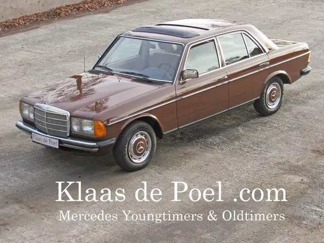 Mercedes-Benz 200 W123 200D schiebedach kopfstütze 82tkm