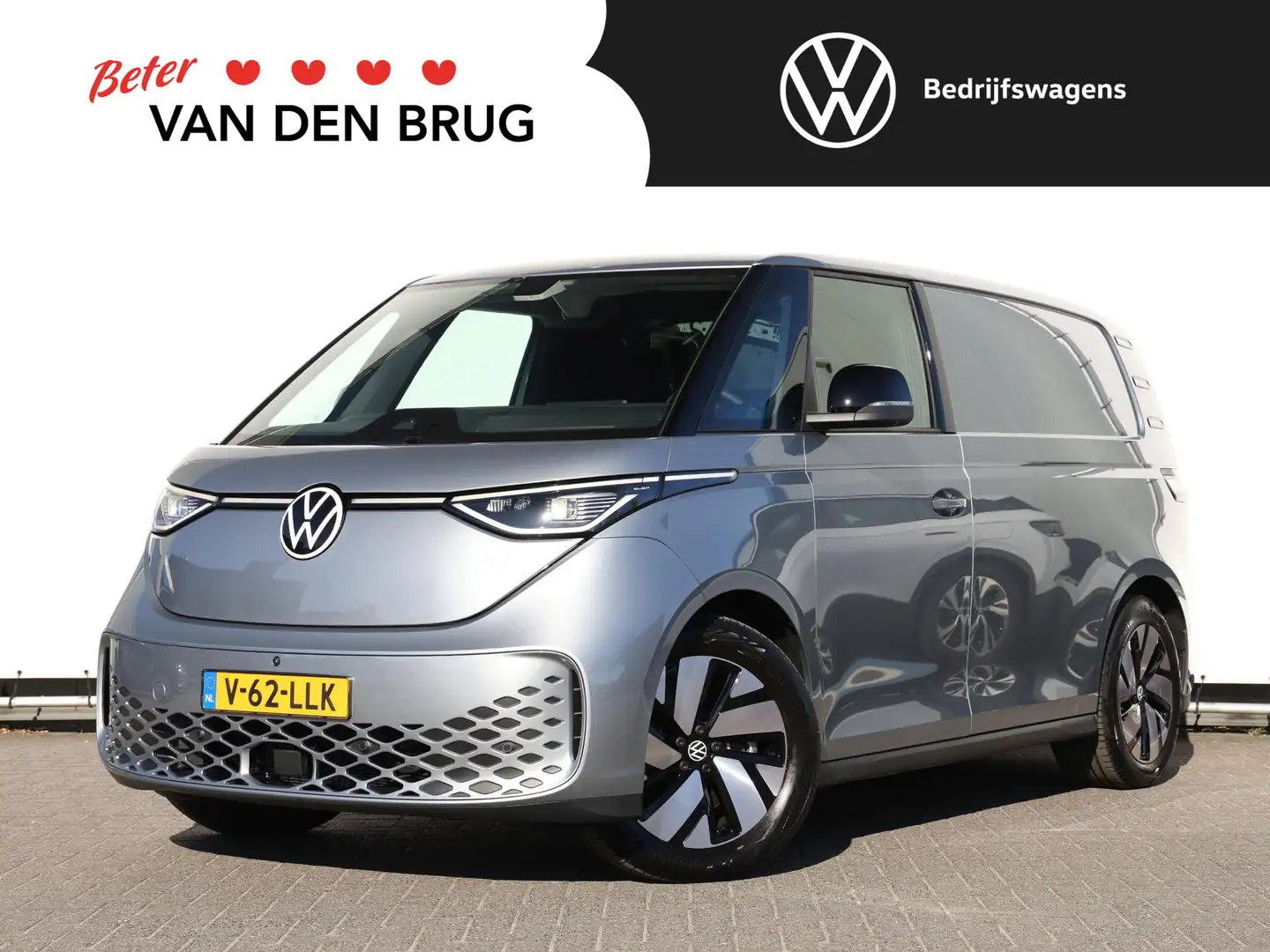 Volkswagen ID. Buzz Cargo Bulli edition 79 kWh | LED | ACC | Achteruitrijcam srebrna - 1