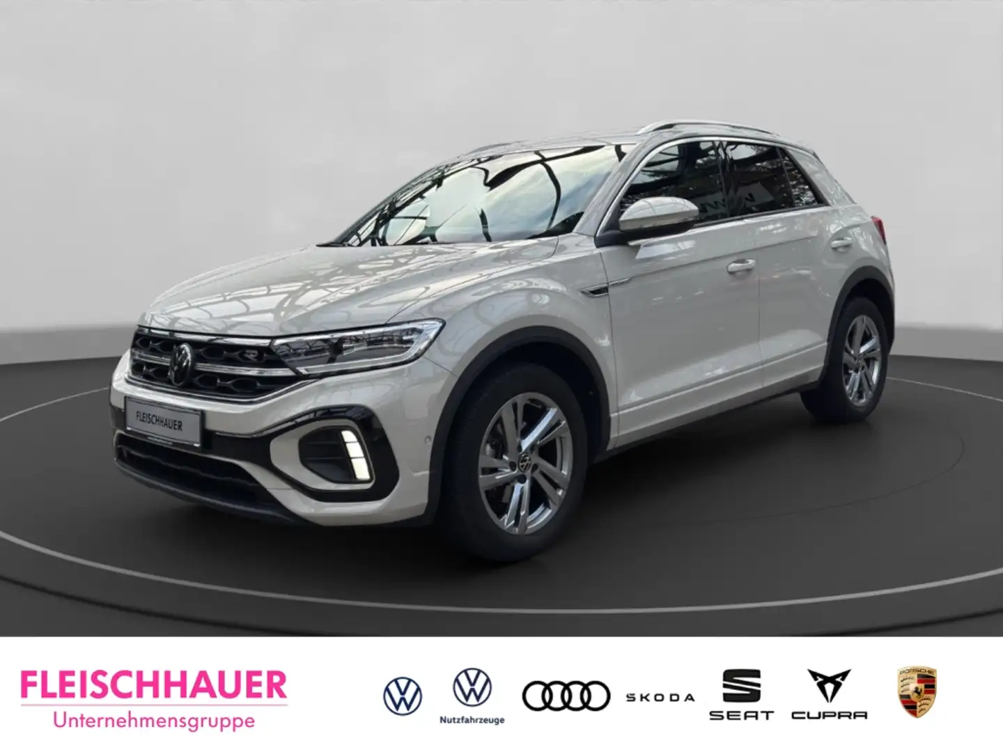 Volkswagen T-Roc R-Line 1.5 l TSI Rückfahrk. Digitales Cockpit LED Grau - 1
