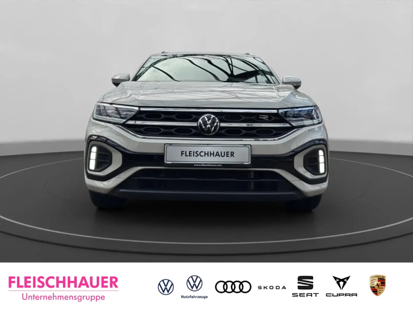 Volkswagen T-Roc R-Line 1.5 l TSI Rückfahrk. Digitales Cockpit LED Grau - 2
