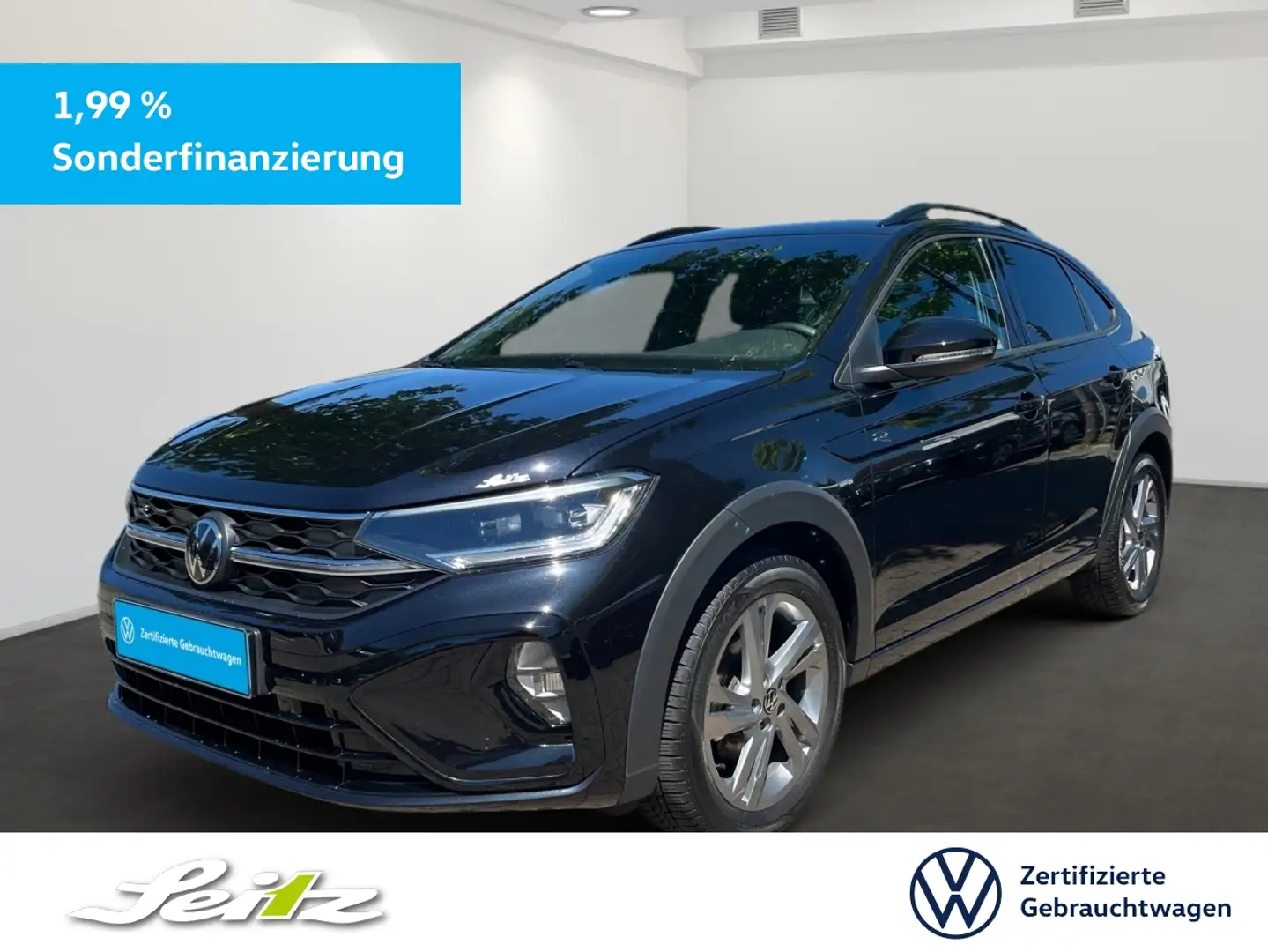 Volkswagen Taigo 1.5 TSI R-Line *MATRIX*KAMERA*NAVI* Schwarz - 1