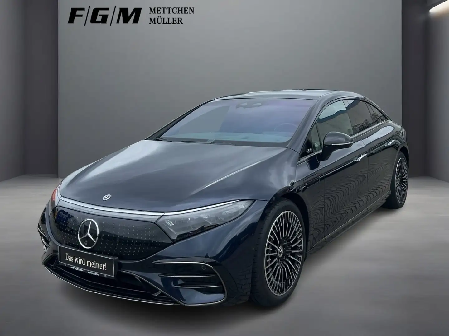 Mercedes-Benz EQS 450+ AMG Line +LED+MBUX+Wide+Pano+Sitzklima Bleu - 1